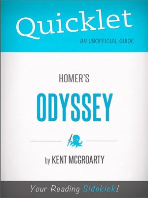 cover image of Quicklet on Homer's Odyssey